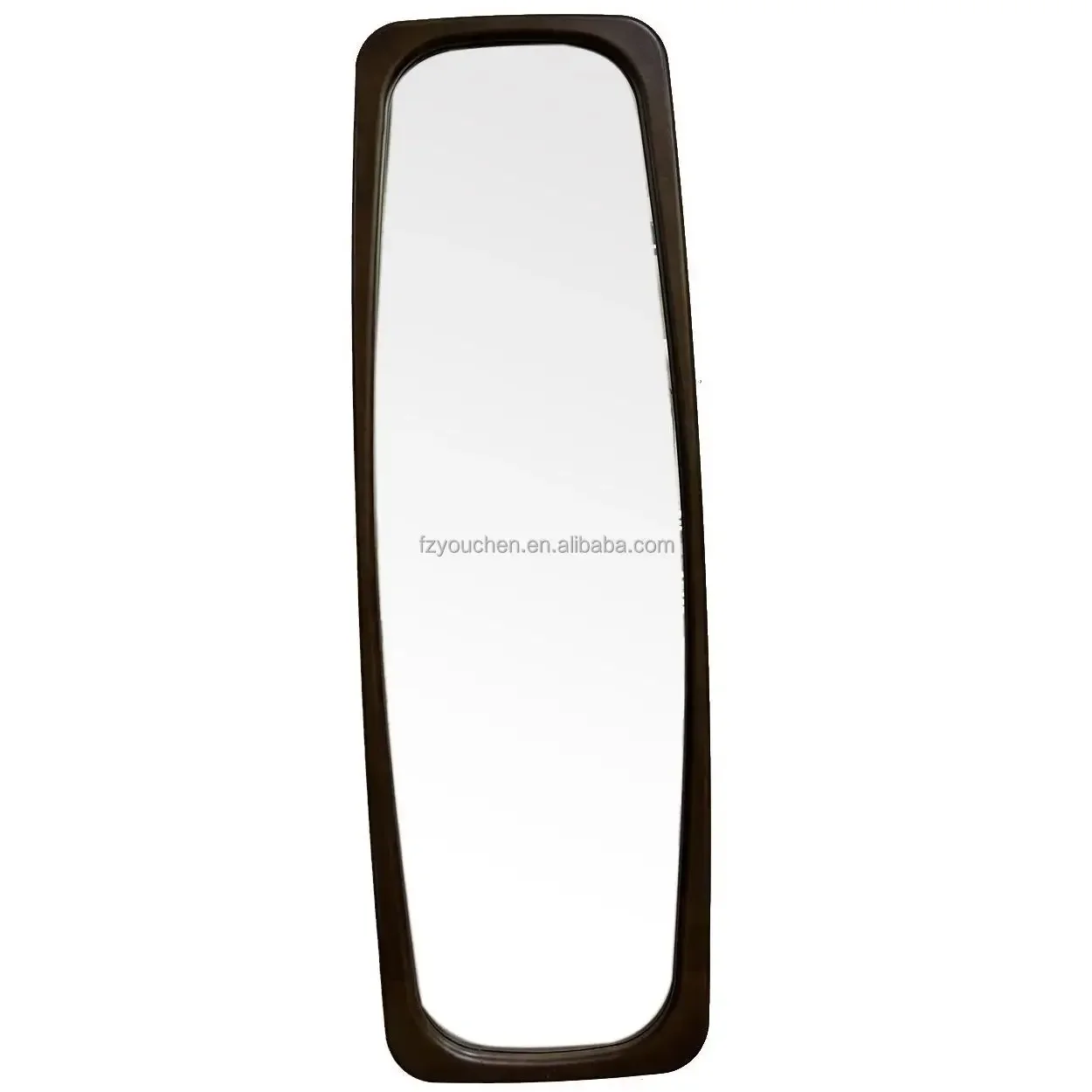 

-Arched Shaped Metal Floor Mirror Metal Full Length Standing Mirror