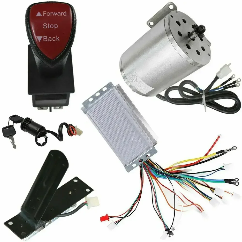 TDPRO 1800W 48V Brushless Motor Controller Kit  High Speed 4500RPM T8F 9T Motor for Go Kart  Motorcycle