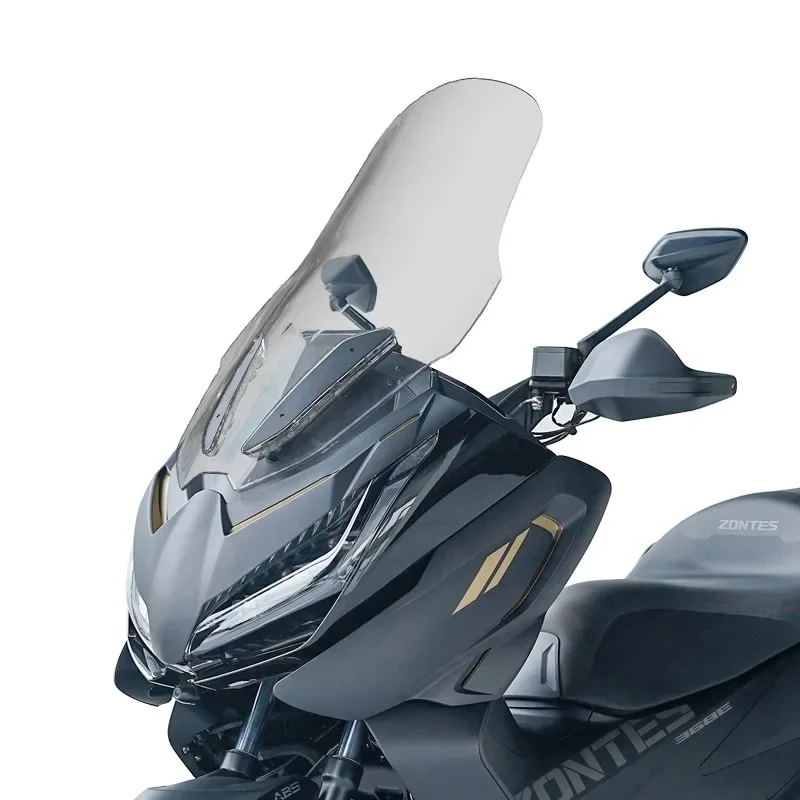 For ZONTES 368E Motorcycle Windshield Modificatio Parts For zontes 368e 350e Windshield Protective Cover Wind Modification parts