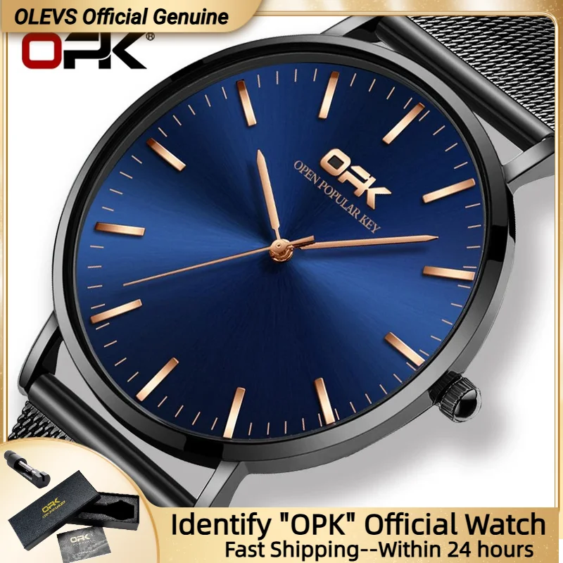 OPK-Relógio Quartz para Homem, 7101