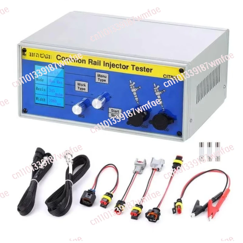 CIT800 Large LCD Digital Diesel Analyzer Common Rail Injector Tester Fuel Repair Tool Electromagnetic Injector Driver