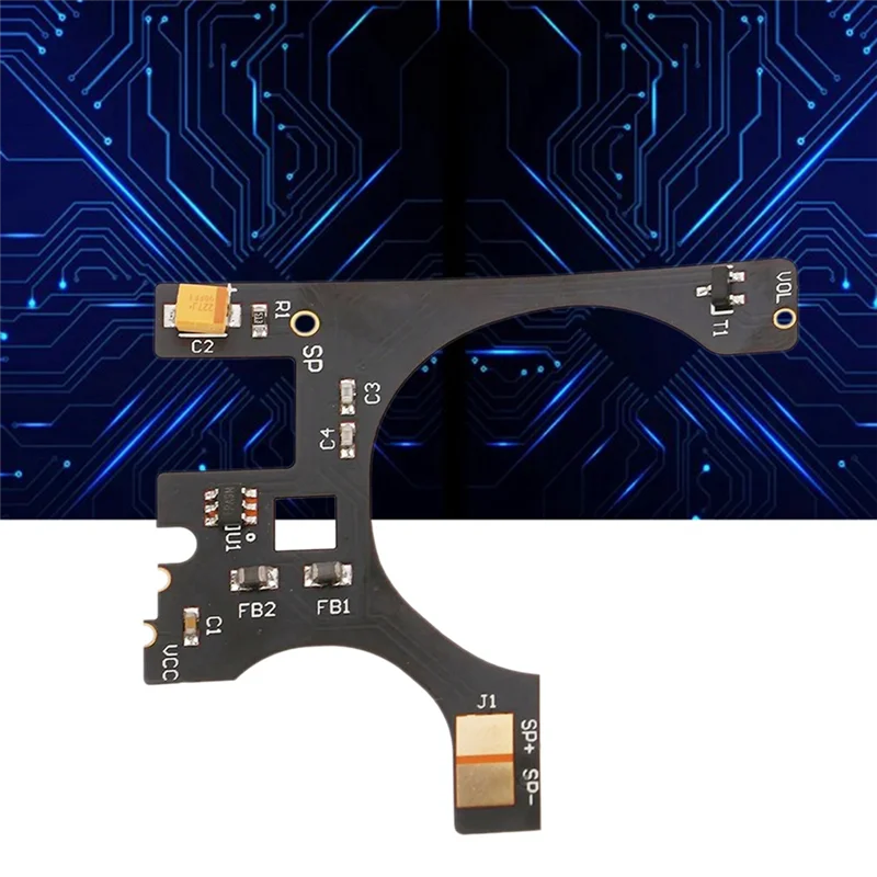 

FUFU для модуля усиления звука GBASP с шумоподавлением, твердотельные конденсаторы, простая пайка, звуковой модуль, простая установка