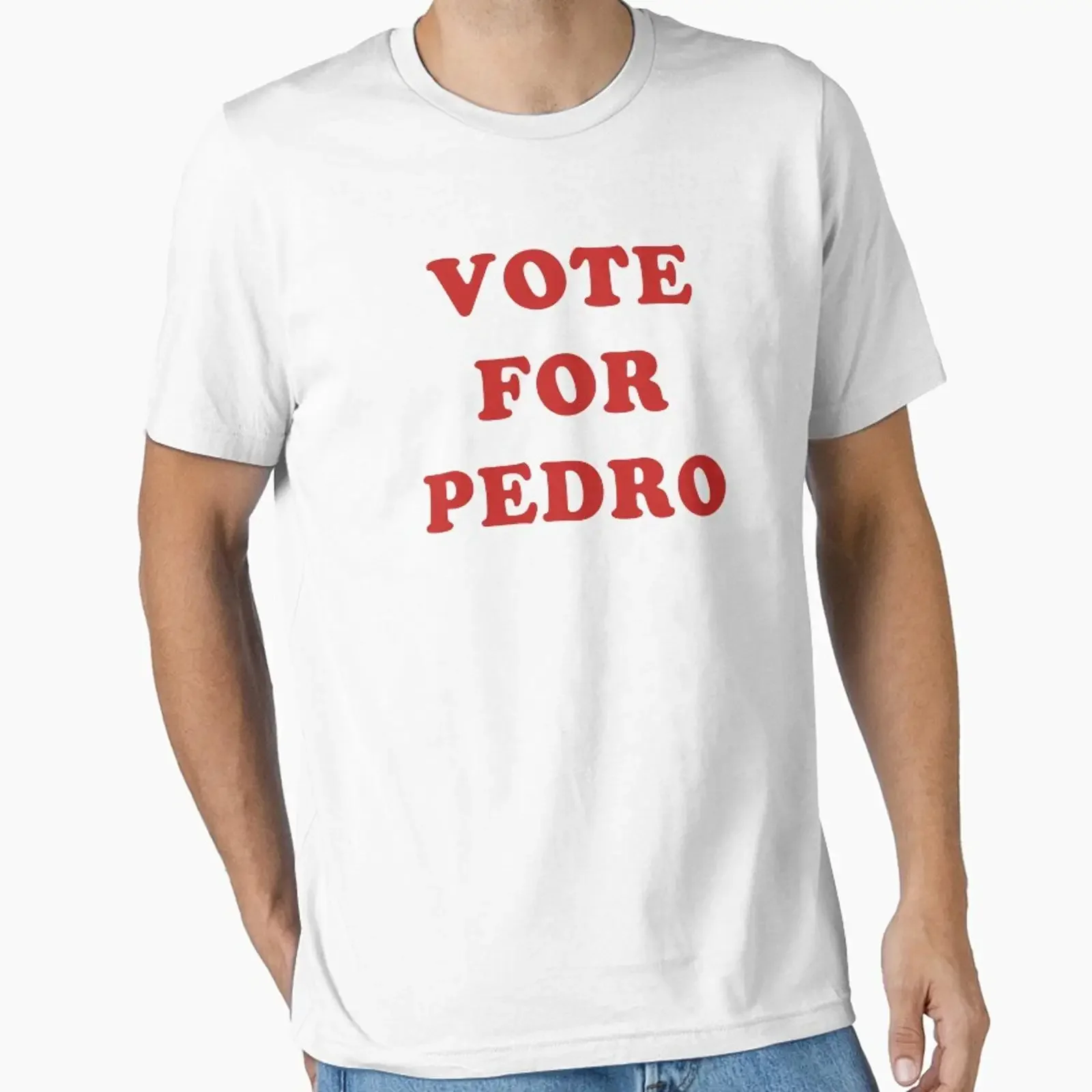 Vote For Pedro designed and sold by Nikita Abakumov vintage Washed designer clothes Comfortable Top For Everyday Wear Soft