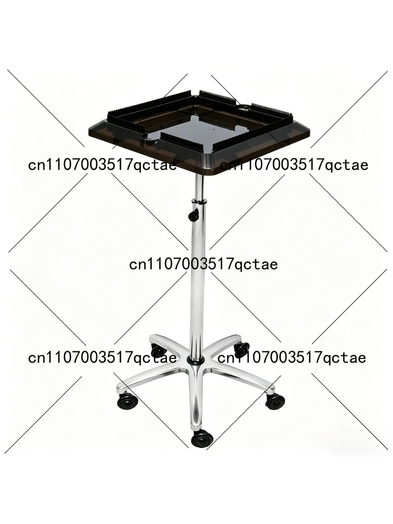Salon Trolley with Timer-Equipped Hair Dyeing Stand Hairdressing Tool Cart Oily Hair Dye Holders Perming  Hair Extension Trays