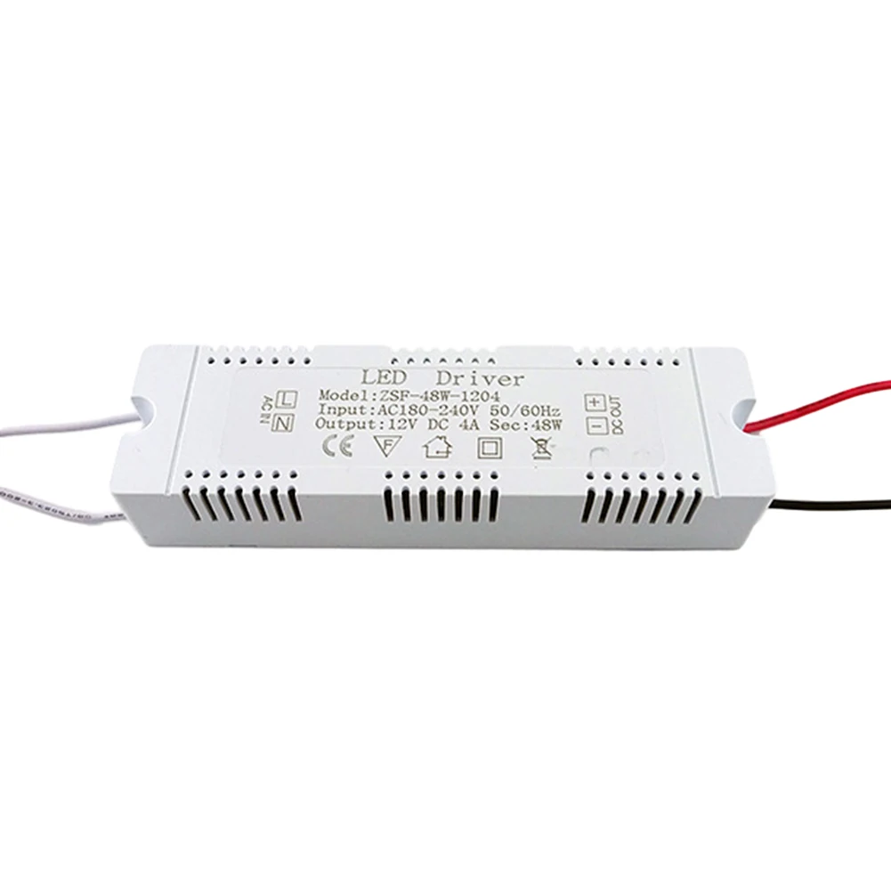 Strip Lamp LED Driver Home Low Temperature Rise Plastic Power Reliable Stable 48W Supply 4A Transformer 5A 60W