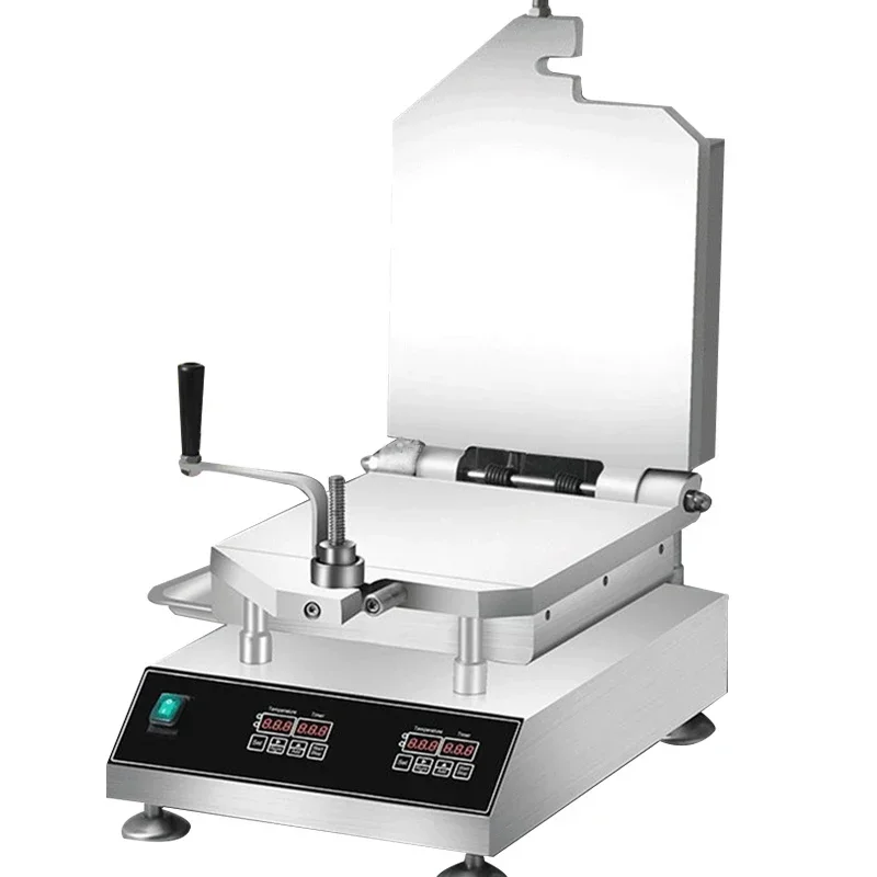 

220V/2800W Commercial Desktop Pancake Machine Fruit Machine QM-E90 Electric Pancake Machine Press Pizza Seafood