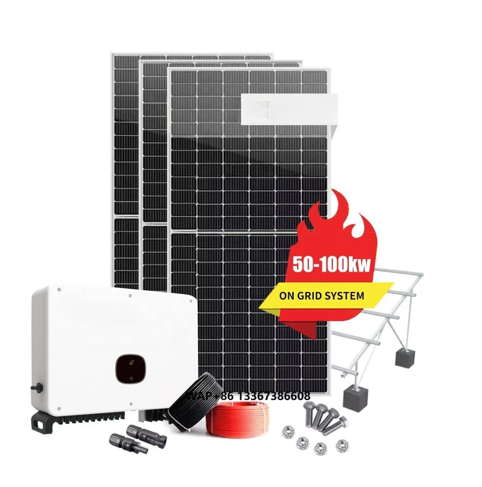 Good Quality  30kw 40kw 50kw 100kw on Grid Solar Energy System Solar Kit House Solar Power System Photovoltaic System