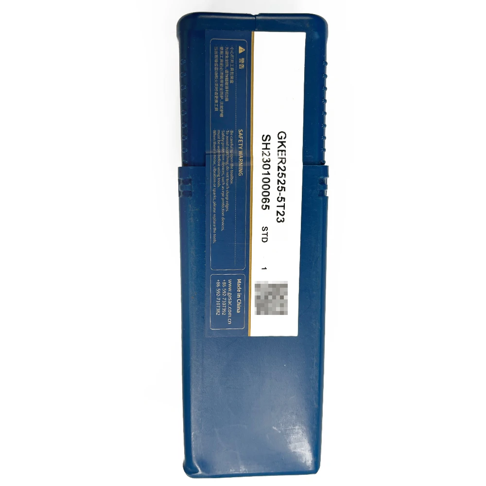 

HUAZHICHUN GKER2525-5T23SH230100065 Grooving ArborTool Holder Boring Bar CNC Tool External Turning Tool
