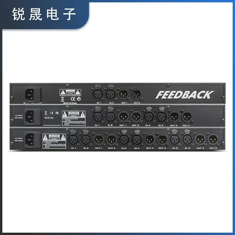 for FBX Series Professional Stage Effects Performance OK Preamplifier One Key Anti Howl Feedback Suppressor