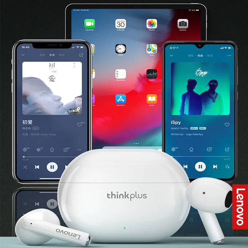 Lenovo XT93 Earphone Bluetooth 5.2 Headphone HiFi Bass Stereo Sports Earbuds Dual HD Microphone Headset 250mAh Long Standby image 6