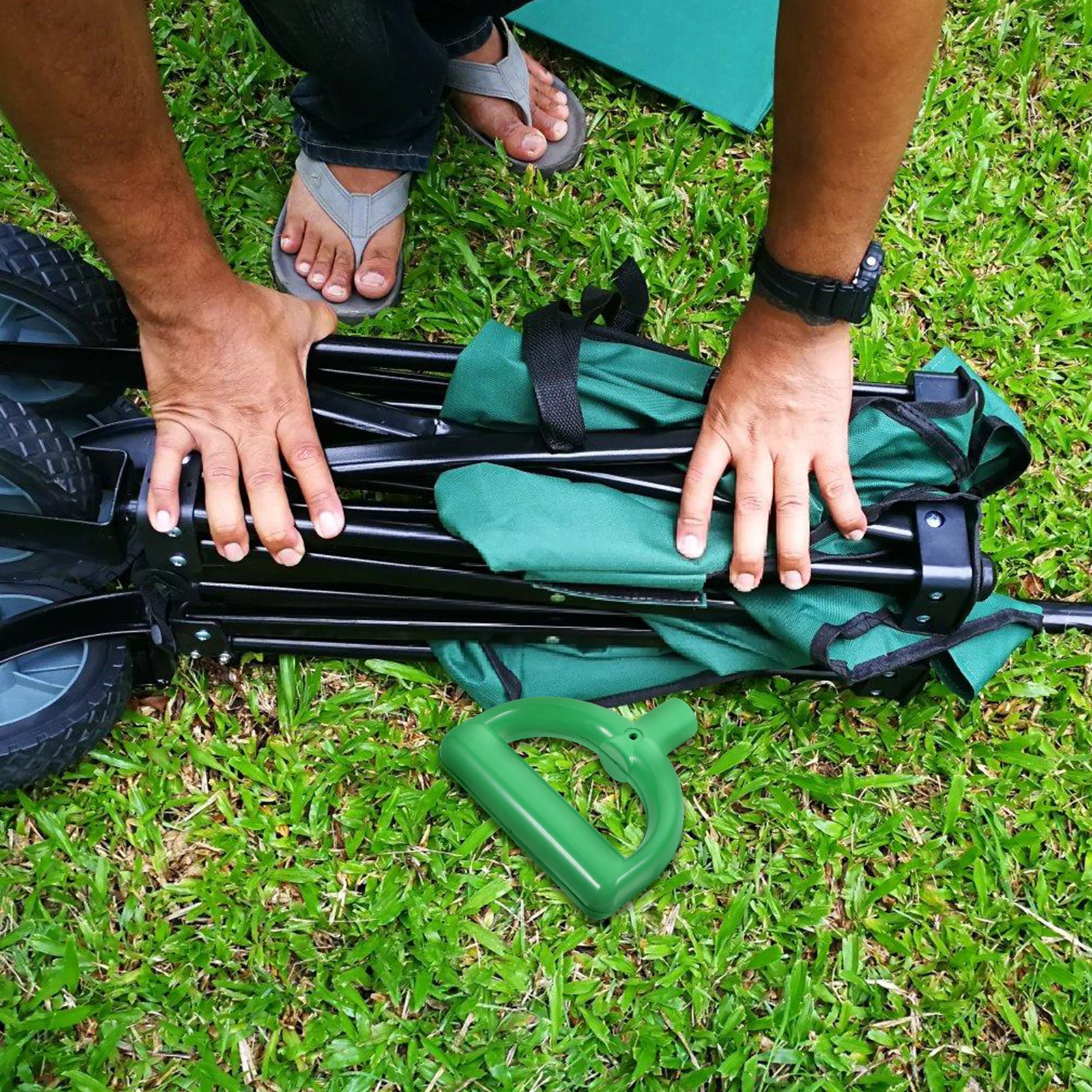 

Accessories Tie Rod Handle Travel Shopping Trolley Folding Camping Plastic Trolleys Replacement