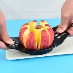 Creative Apple Slicer Divider, Reusable Apple Corer, Stainless Steel Fruit Slicer, Kitchen Gadgets, Kitchen Supplies