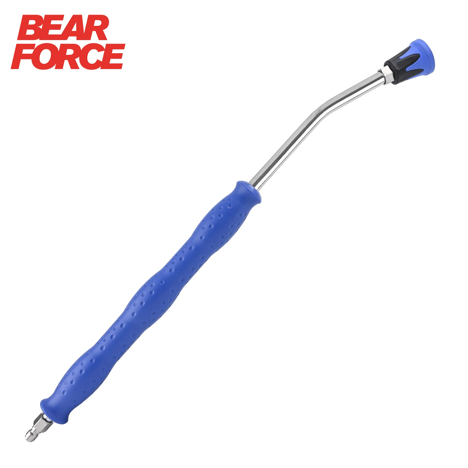 

Удлинительная насадка для мойки высокого давления с нескользящей рукояткой, резьбовым соплом и защитой от брызг