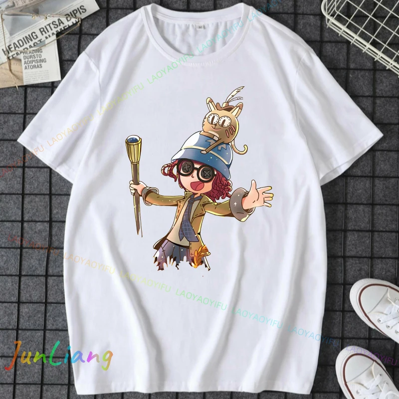 Aesop Carl Identity V T-Shirt Funny T Shirts Man T Shirts for Man Graphic Tees  Anime Game Birthday Gift Party Shirt