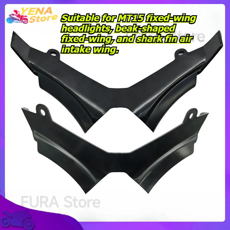 

Aerodynamic underplate for the front visor of the motorcycle protects motor.It is a motorcycle Suitable for MT15 models