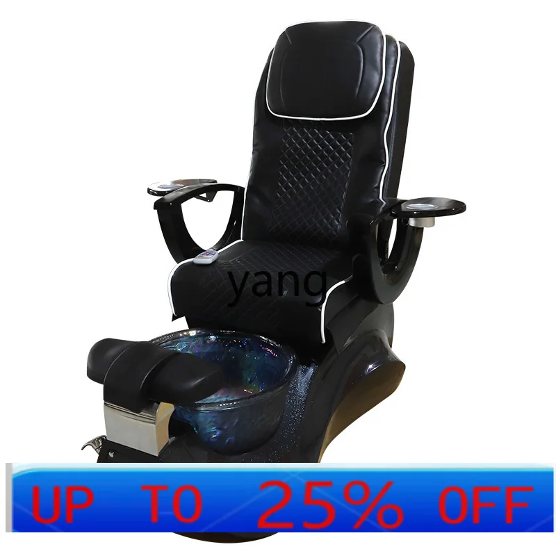 

Lhh electric chair nail salon sofa foot bath foot massage beauty eyelash chair manicure foot wash reclining chair