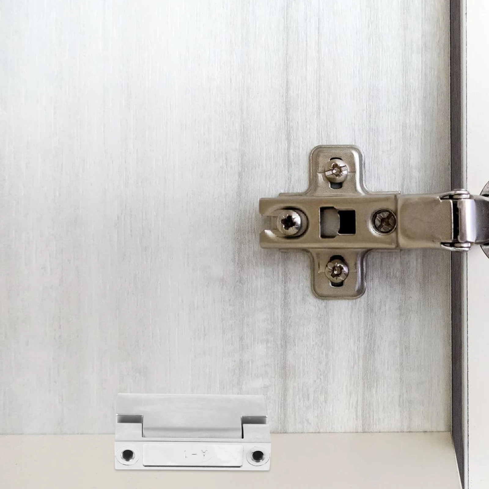 

Damping Hinge 5NM Silver Large Hidden Thread Exposed Design Torque Positioning Consistent Damping Smooth Operation Furniture