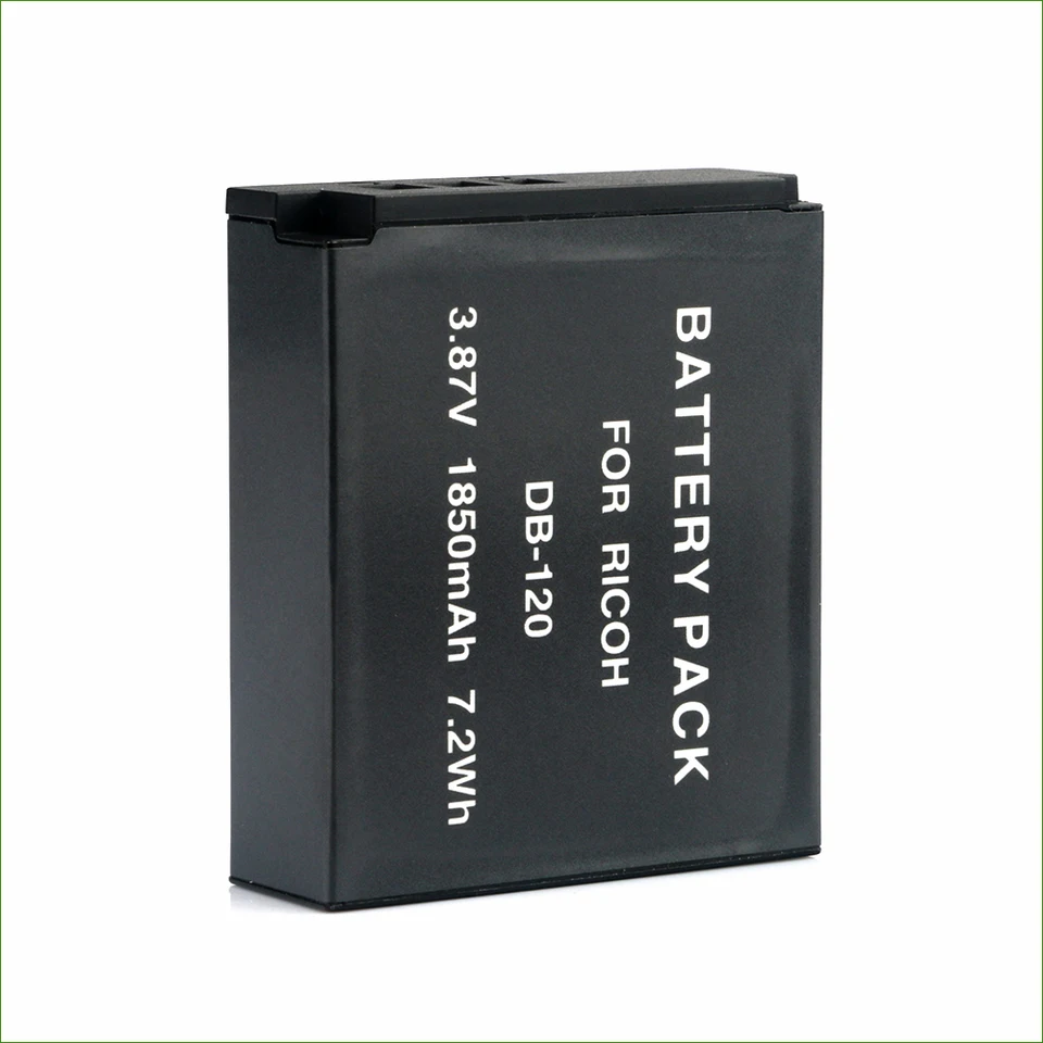 RICOH GR IV GR4 カメラ用 リチウムイオンバッテリー DB-120 3.87V 1850mAh