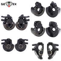 F10 Axle Brass Weights Steering Knuckles Front and Rear Portal Cover for 1/10 RC Crawler Vanquish VRD VS4-10 Phoenix LCG Upgrade