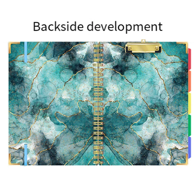 Upgraded Clipboards With Storage Clipboards Folder With 10 Pockets And Refillable Lined Notepad For Paper Size 8.5Inch X 11Inch