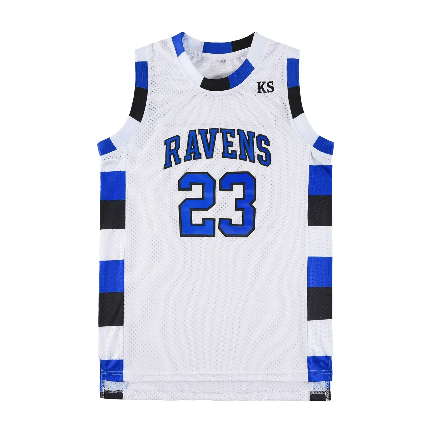 One Tree Hill Nathan Scott 23# Ravens Basketball Jerseys Sewn Sports Movie Jerseys Outdoor Breathable Casual Sleeveless Jerseys