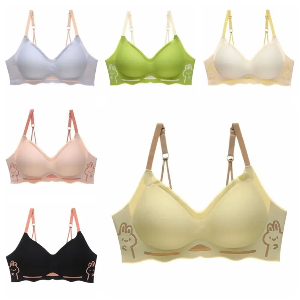 

Trendy Wireless Push Up Bras for Women Seamless Anti-sagging Pushup Bra Thickened Comfort Wireless Bra Women