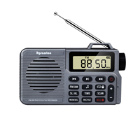 Rysamton Portable AM/FM Radio, Digital Radio Recorder, Bluetooth 5.0 Radio Speaker, Alarm and Sleep Function