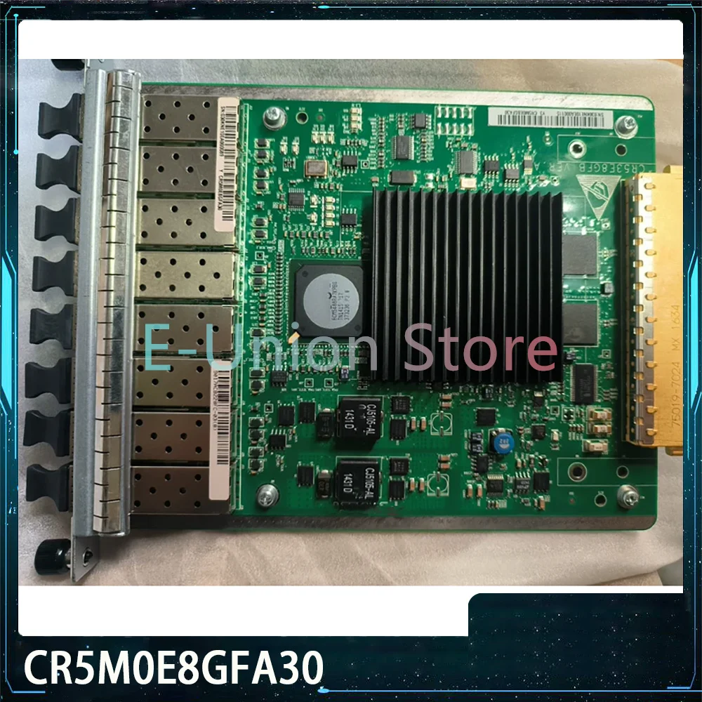 CR5M0E8GFA30 P10-8xGE/FE-SFP-A 8-Port 100/1000Base-X-SFP Flexible Insert Card A (P10-A, supports 1588v2)