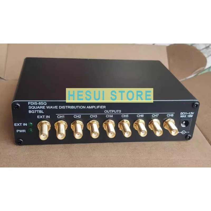 

Audio clock distributor WC,44.1K,48K, second pulse,1PPS,10M distribution amplifier,SMA port