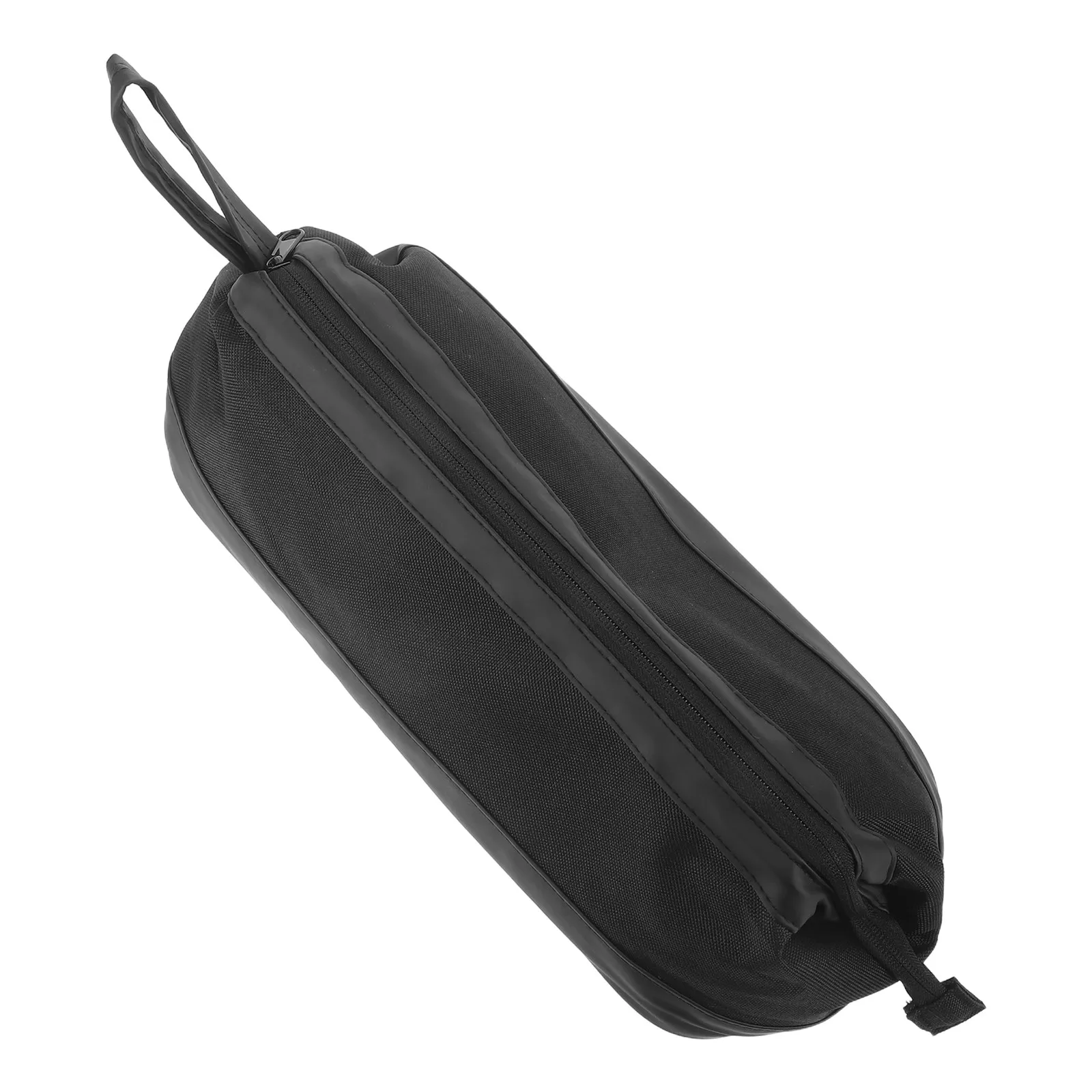 Hair Dryer Storage Bag Black Compact Protective Blow Dryer Travel Bag Hair Tool Organizer Carrying Case for Straightener Styler