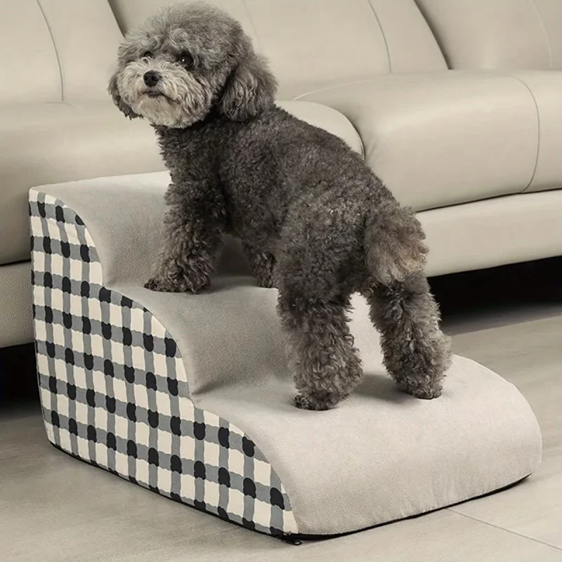 Escalera antideslizante de espuma para perros mayores con artritis - imagen 2