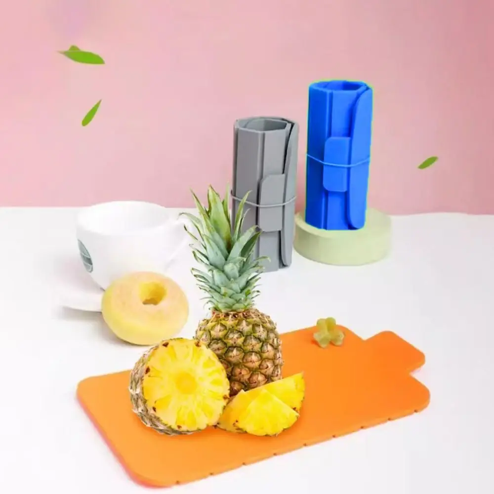 

Portable Silicone Foldable Chopping Board Non-Slip Reusable Cutting Board Durable Cutting Mat Camping