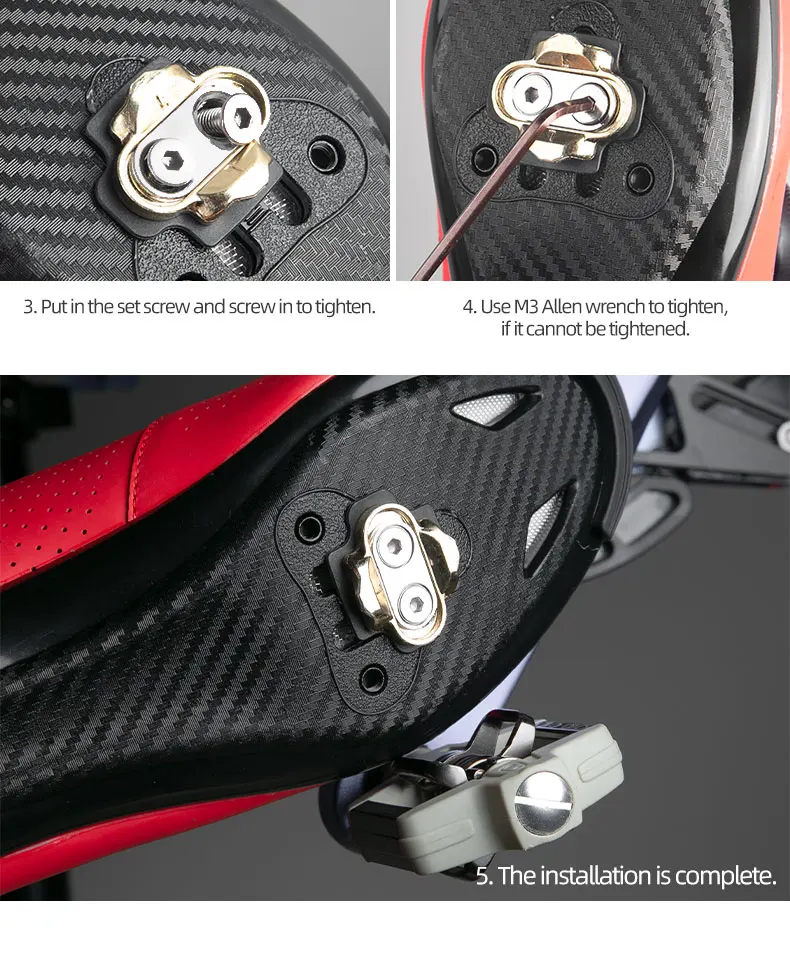 Fahrrad Premium Pedale Stollen Mountainbike Für Kurbel Brother Pedal Kupfer MTB Zubehör Schneebesen Candy Smarty Mallet – Detail 9