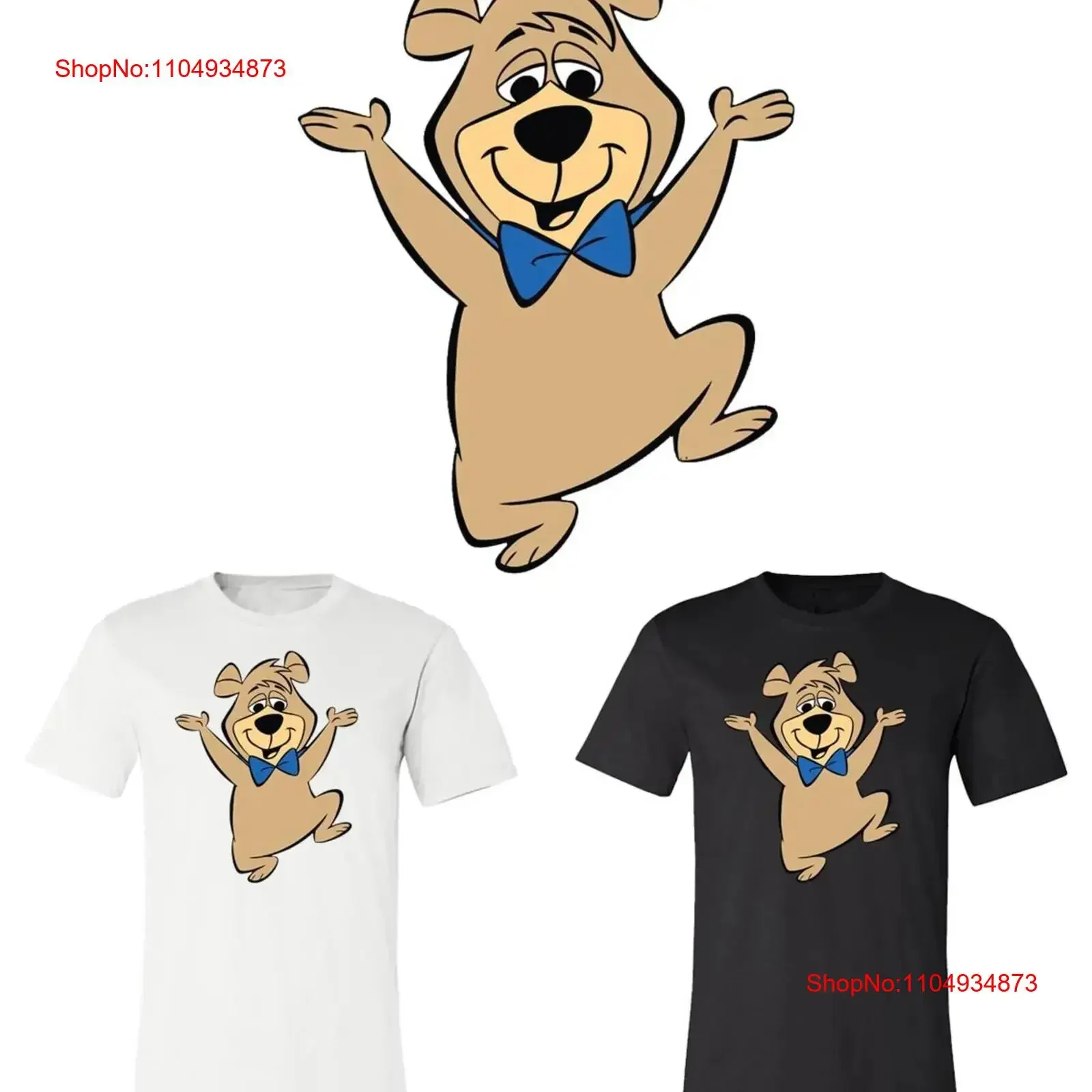 

Yogi Bear BOOBOO Boo Happy Logo футболка молодежная M для взрослых 6XL быстрая доставка винтажный стираный универсальный топ для повседневной носки стильный