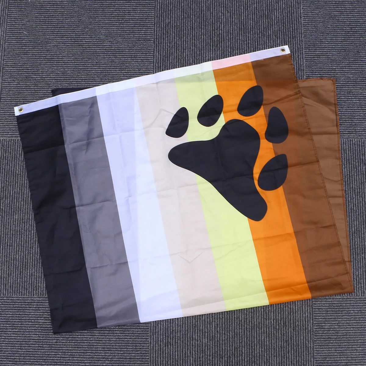 

Large 90X150Cm Bear Pride Outdoor Polyester Flag Weather Resistant Fade Proof Brass Grommets Lightweight
