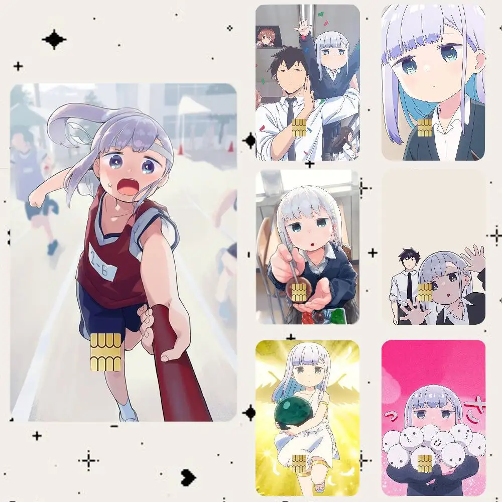 A-Aharen-san wa Hakarenai  HD Waterproof Card Skins Protective Stickers for Credit Bank Game Cards