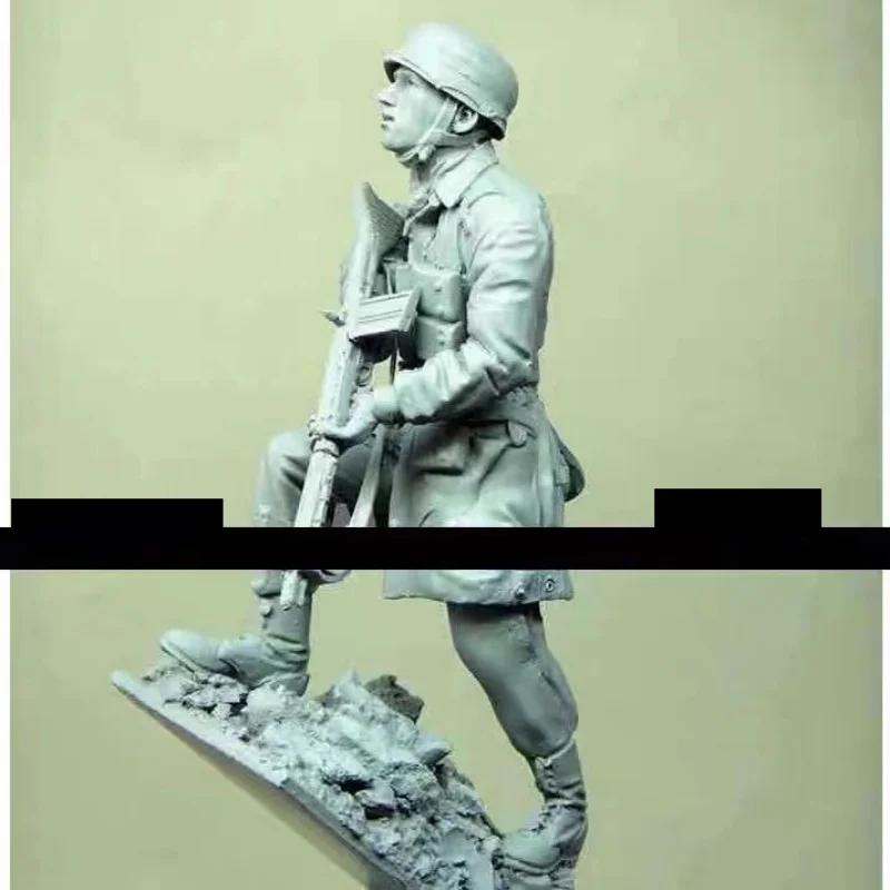 

1/16 фигурка из смолы, неокрашенная модель, военная тема, в разобранном и неокрашенном виде GK, 647R