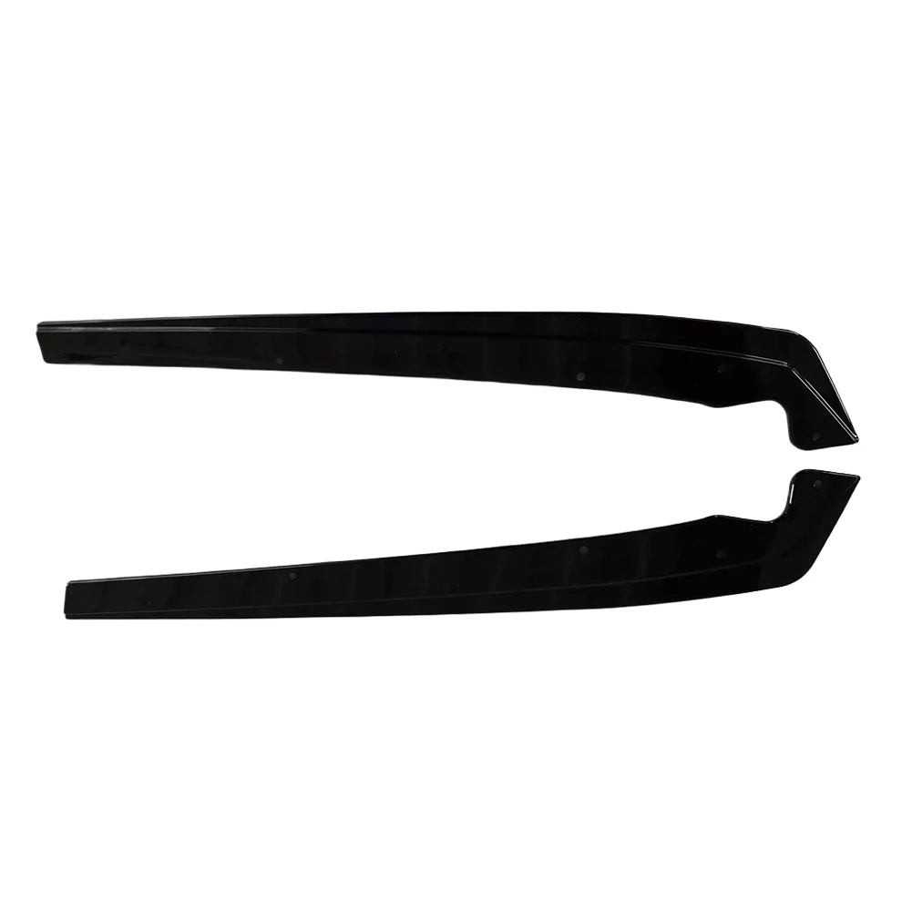 As Shown In The Picture Rear Bumper Splitters High Universality Fitment Made Of ABS Material Non-deformation Structure
