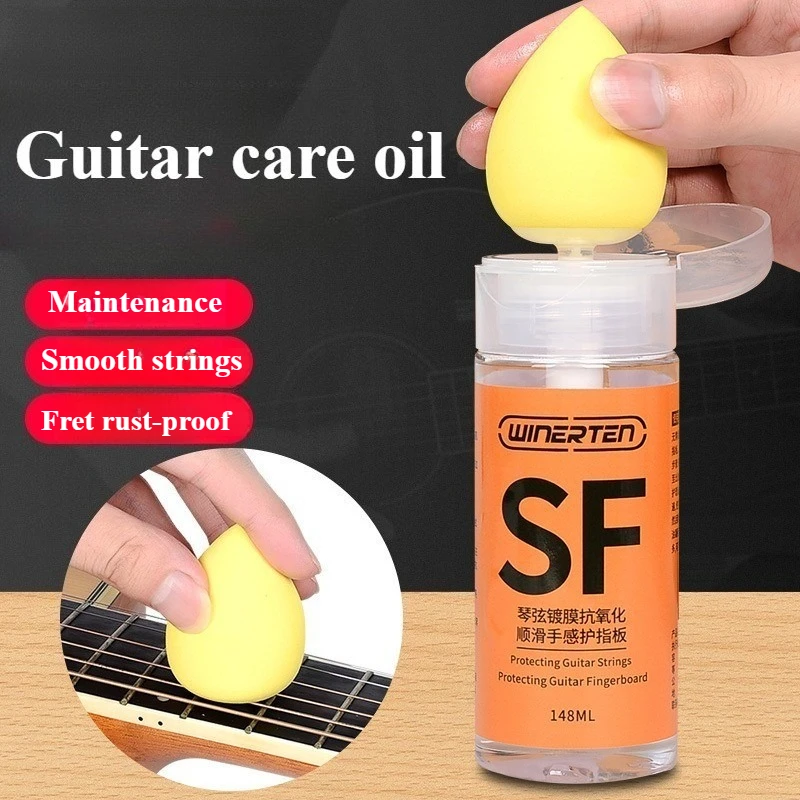 

Electric Wood Guitar Care Oil Fingerboard String Quality Wire Care Coating Cleaning Maintenance Oil Instruments Accessories