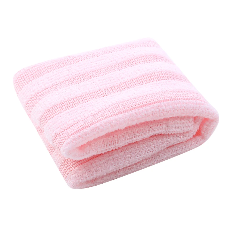 Japanese Rubbing Washcloth Bath Nylon Towel Brush for Back Towels Exfoliating Scrub Shower Sponge Body Bathroom Accessories