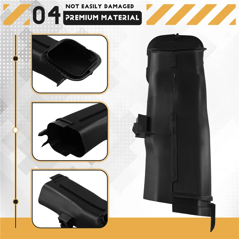 AS-Car Tubo del condotto di aspirazione dell'aria 13715A1BC26 per BMW Serie 5 G60 Serie 7 G70 2022-2023 Condotti di aspirazione Condotto dell'aria 13 71 5A1BC26