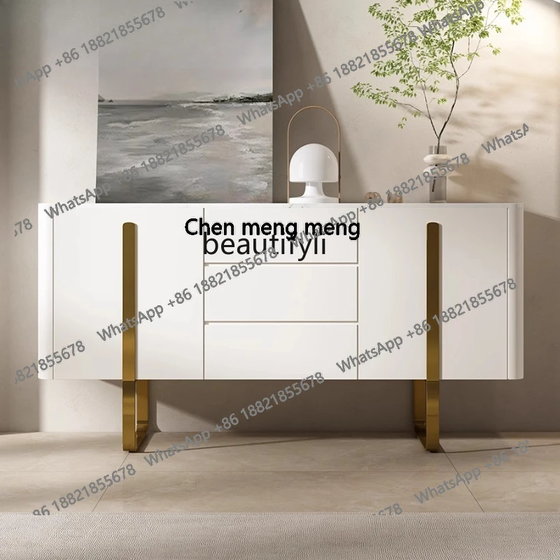 

Italian minimalist, entrance cabinet, living room, dining side cabinet, aisle entrance table, light luxury decoration, storage,