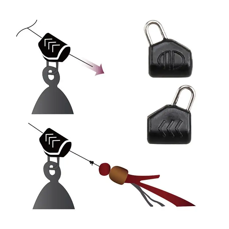 10Pcs Fishing Abo F…