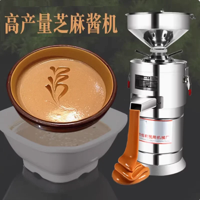 Máquina de manteiga de amendoim moedor de manteiga de gergelim que faz a máquina máquinas de processamento de alimentos fabricante de pasta de amêndoa de gergelim