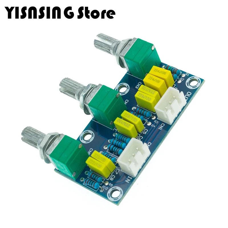 XH-M802 Passive Tone Board Amplifier Preamp Power Module Low High Sound Adjustment Electonic Diy Electronic PCB Board