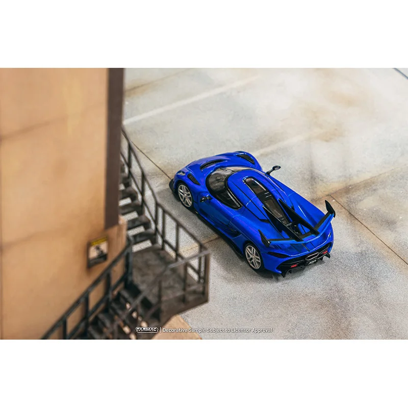 TW In Stock 1:64 Jesko Attack Blue Diecast Diorama Car Model Collection Miniature Toys Tarmac Works