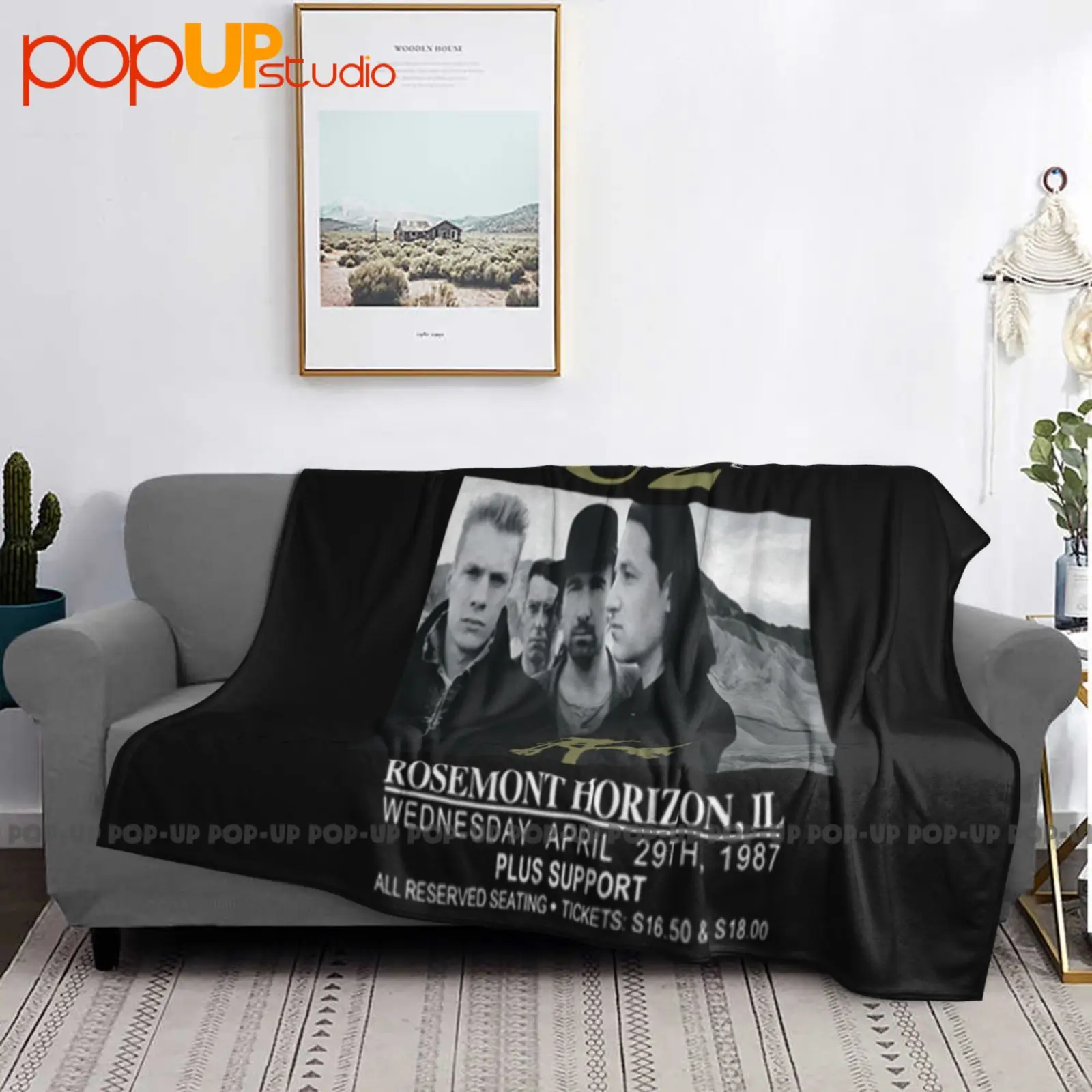 تضخيم U2 Us Live بطانية فائقة النعومة لحاف الشتاء غطاء أريكة أغطية السرير #3