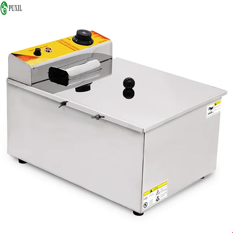 220V/ 110V 12L commercial cheese corn hot dog stick fryer mozzarella frying snack machine