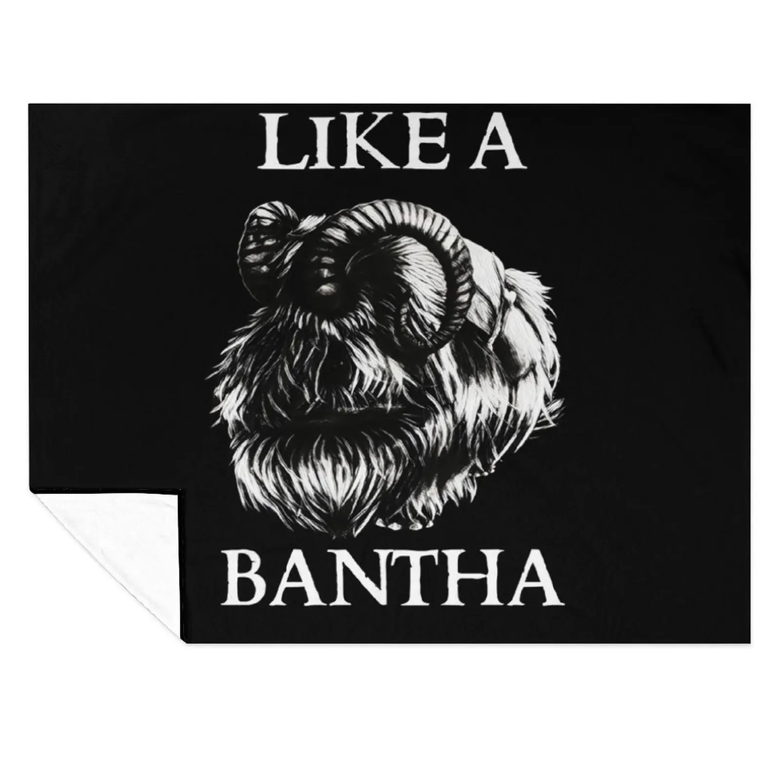 

Like a Bantha - Boba IV Throw Blanket Picnic Decorative Sofas Furry Tourist Blankets