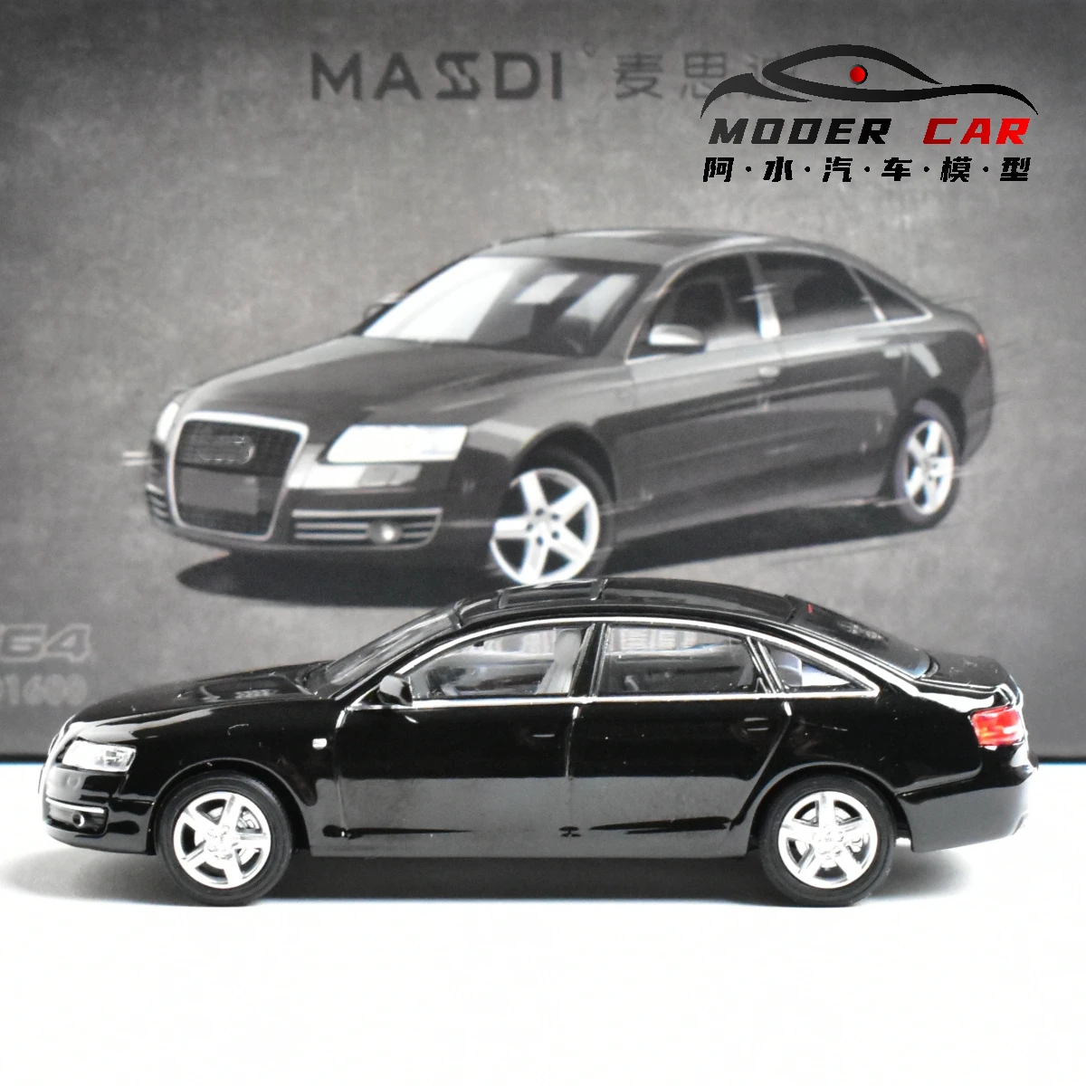 MAISIDI 1:64 A6L C6 Druckguss-Modellauto